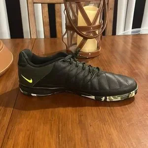 Nike Gato II Indoor Soccer Shoes Cleats new 580453 007 black camo Mens Sizes Nike Gato 2 Indoor Soccer Black Camo Shoes Mens 12 (580453  main image 2